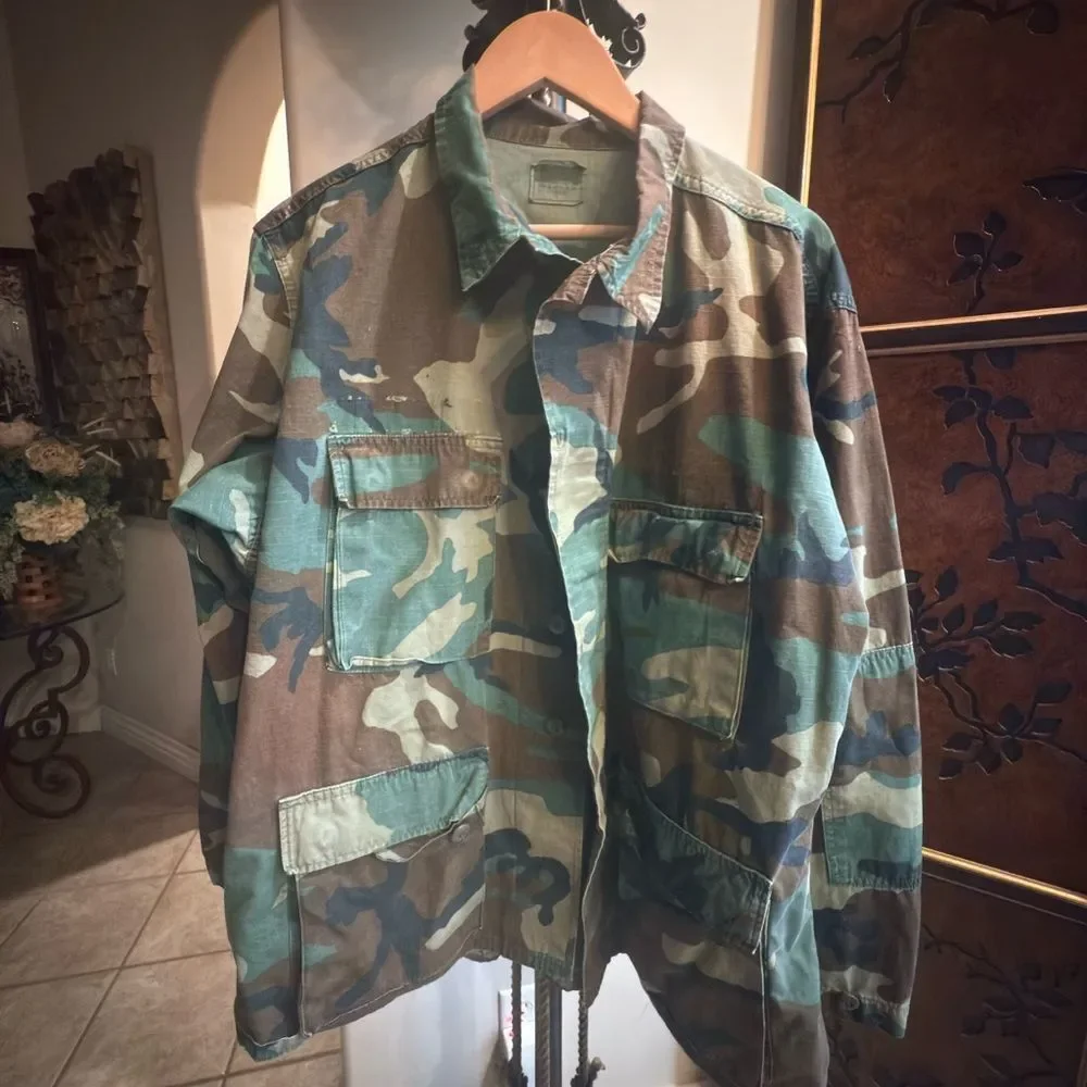 Camouflage Military Jacket